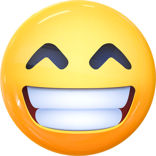 3D Haha Emoji