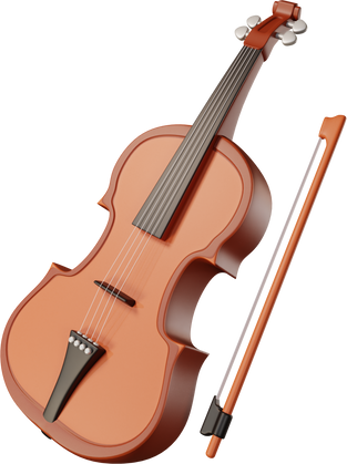 Violin 3d Music Instrument